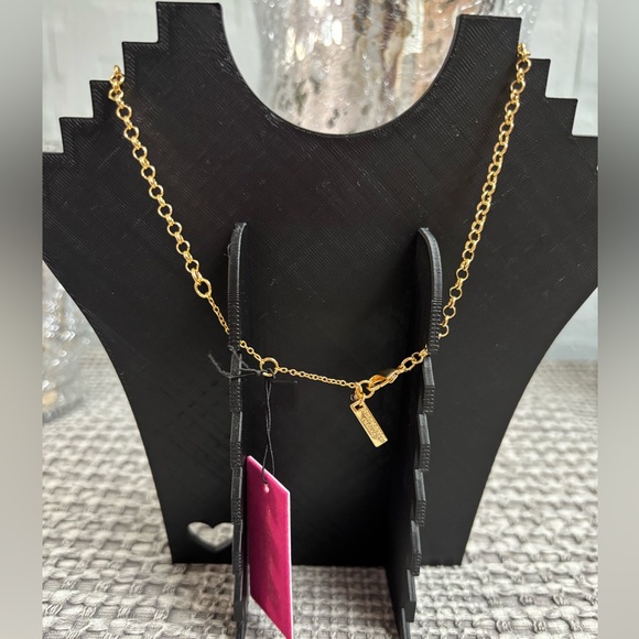 Kurt Geiger Rainbow Pave Heart Locket Necklace - Picture 10 of 12